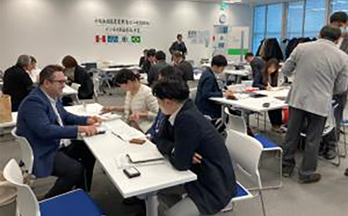 産学官交流「日本食輸入」の様子（2）