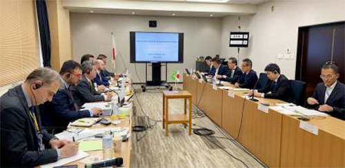 日伯農業・食料対話高級実務者会合の様子（1）